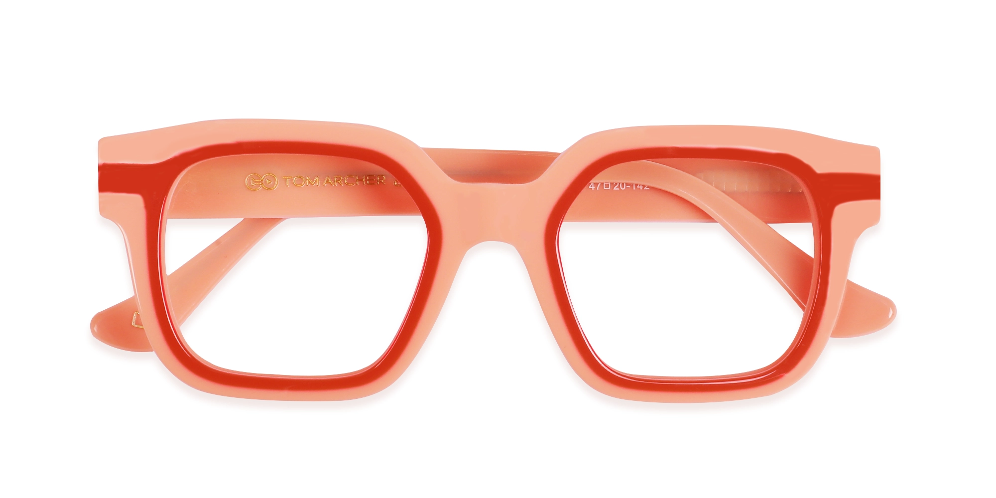 Peach Funky Glasses-6