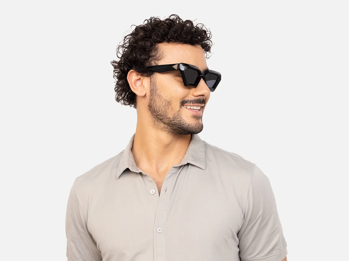 Black Cat Eye Sunglasses-43