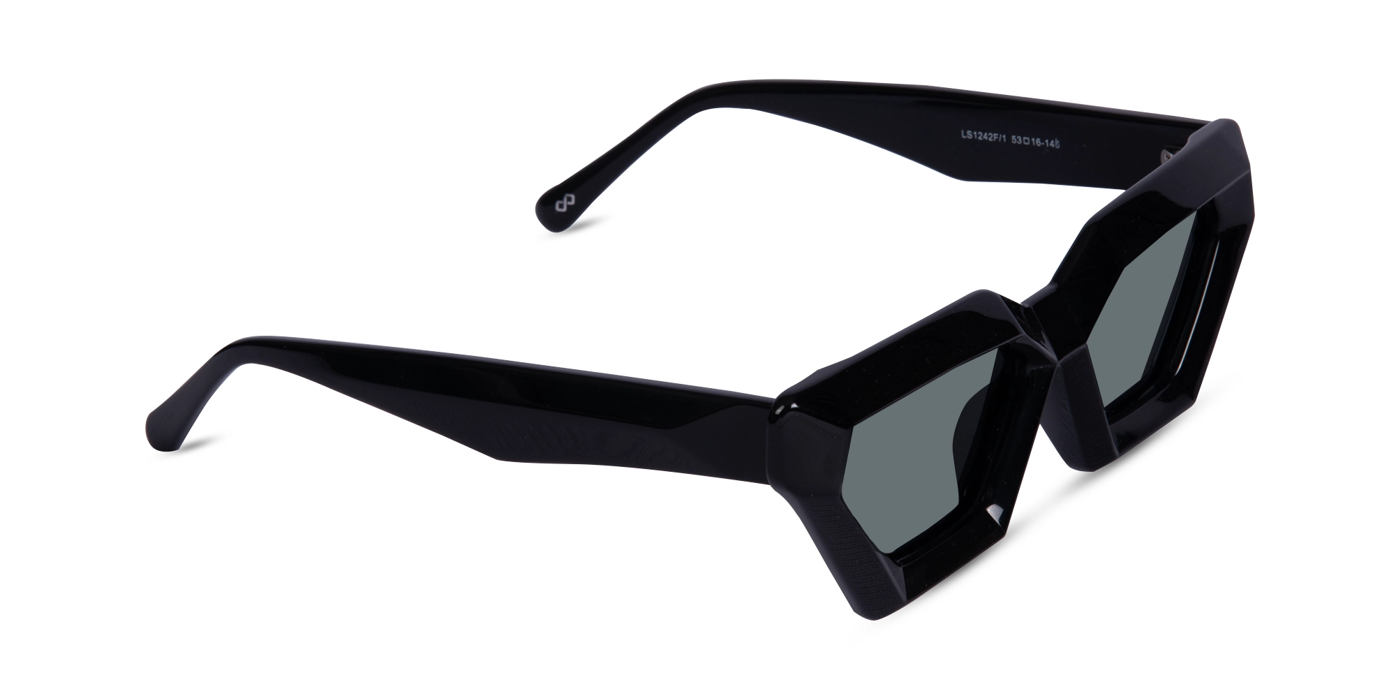 Black Cat Eye Sunglasses-2