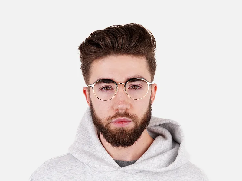 Blue Marble & Silver Weightless Tortoiseshell Glasses  in Mixed material - 24