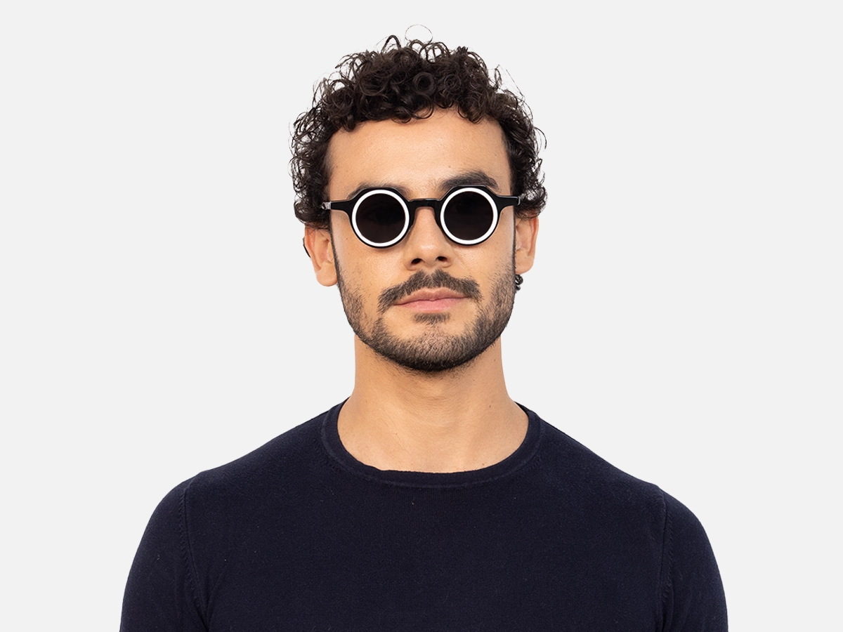 Black And White Sunglasses-41