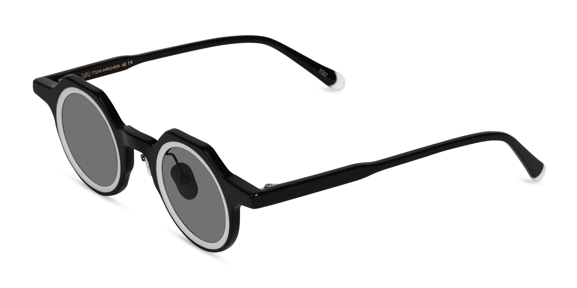 Black And White Sunglasses-3