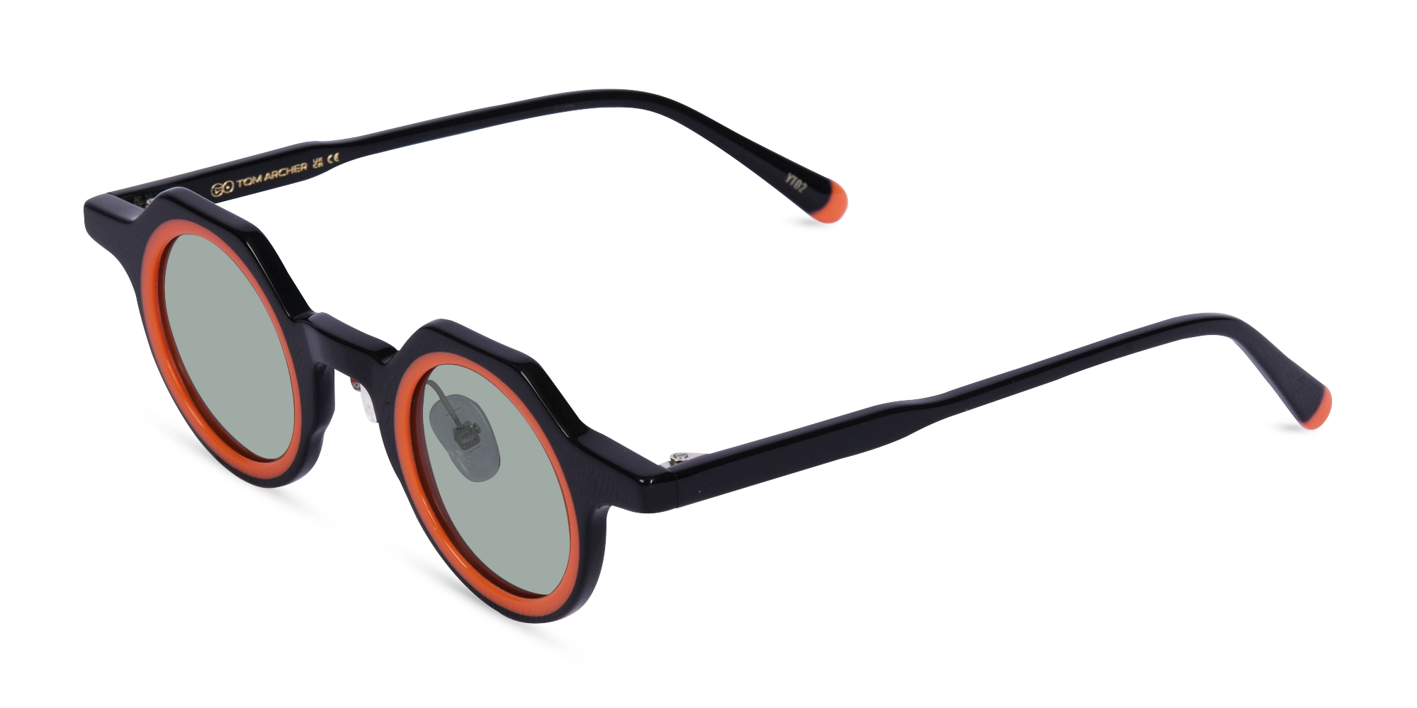 Black And Orange Sunglasses-3 Black And Orange Sunglasses-3