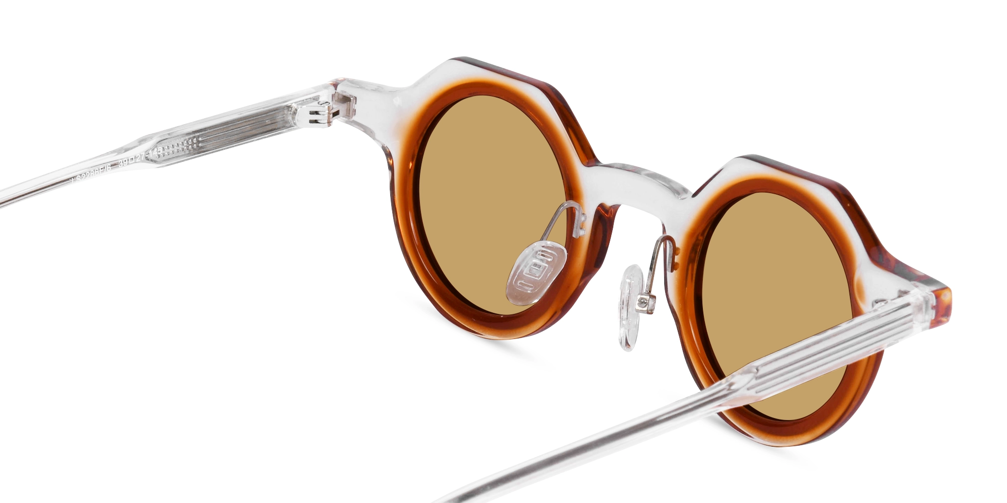 Clear Frame Designer Sunglasses-5