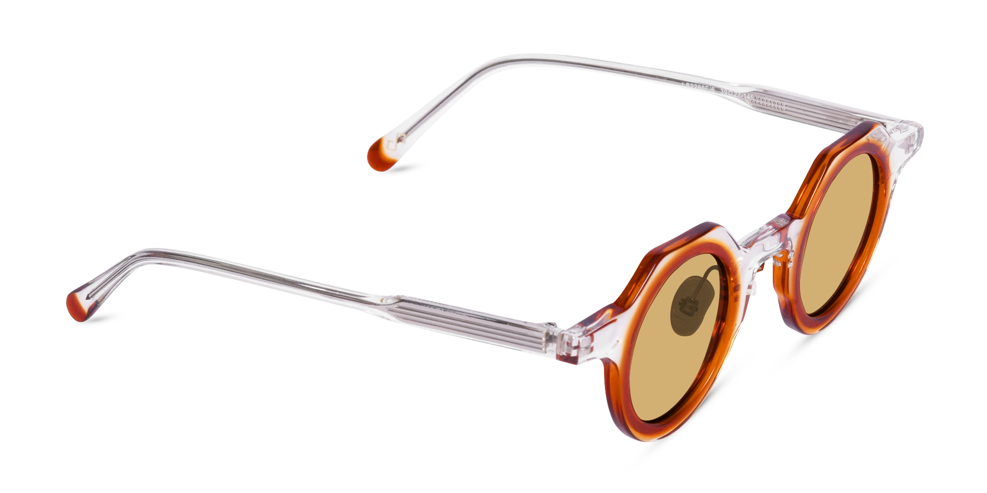 Clear Frame Designer Sunglasses-2