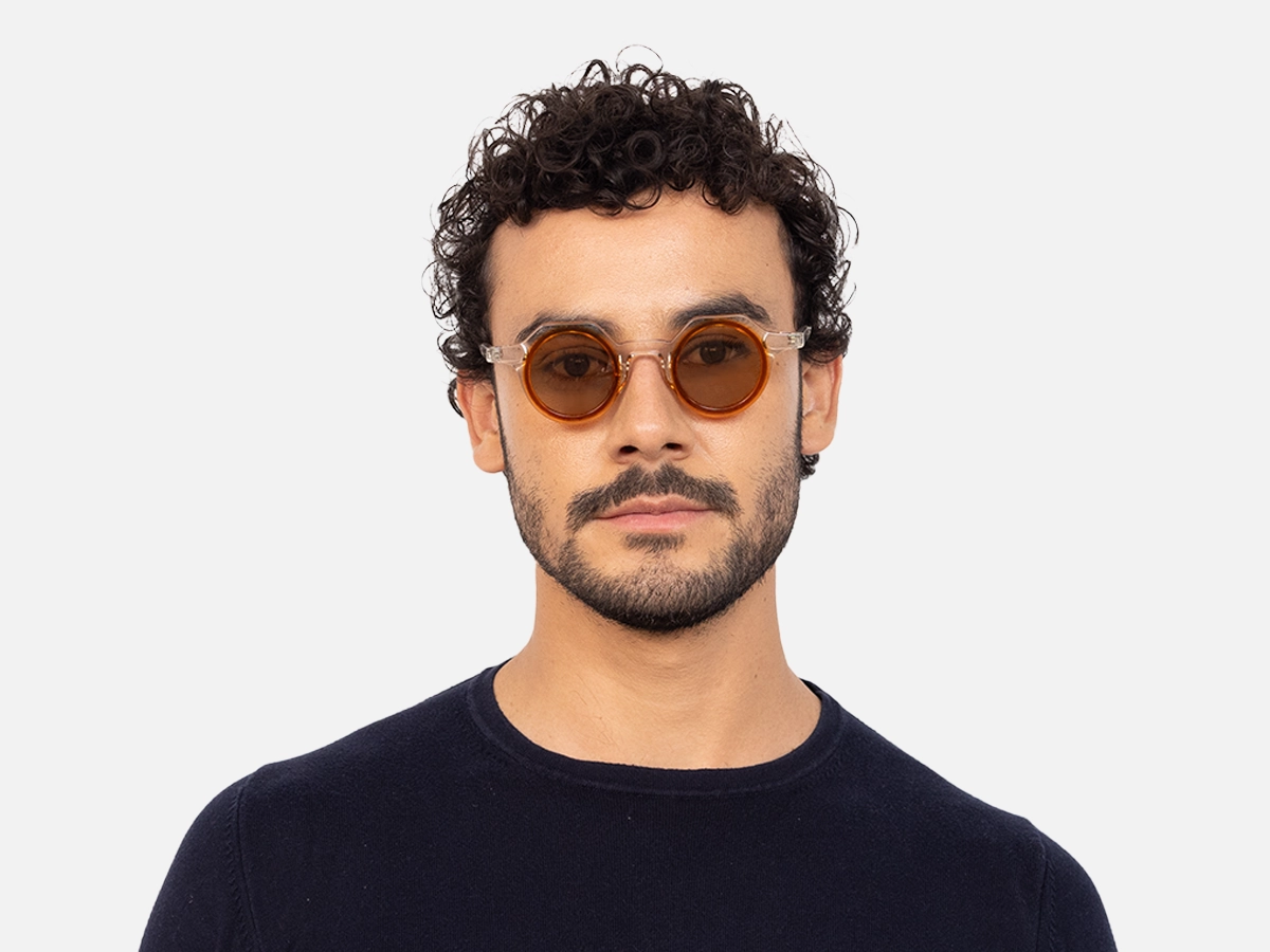 Clear Frame Designer Sunglasses-41