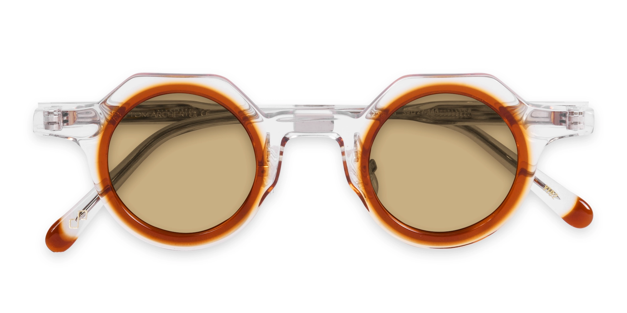 Clear Frame Designer Sunglasses-6