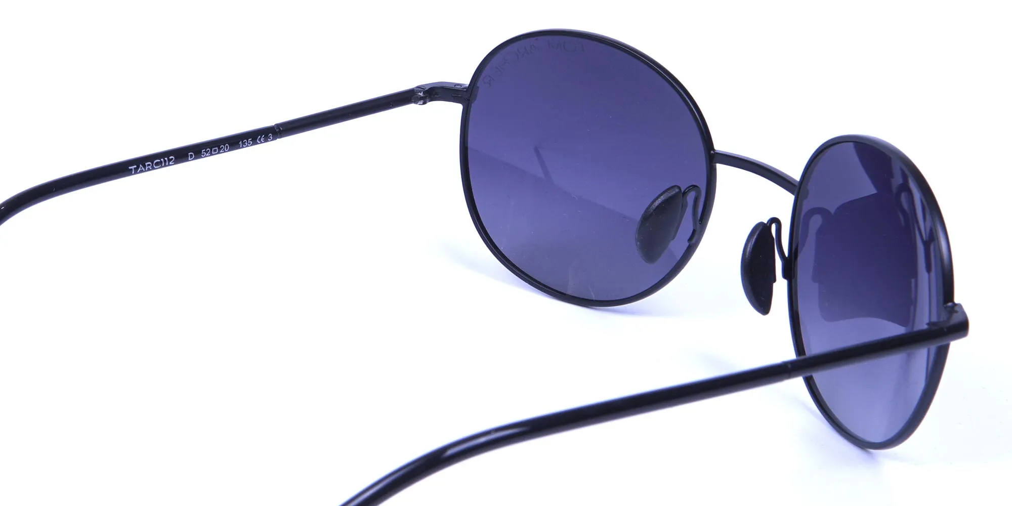 Black & Grey Sunglasses Round Frame