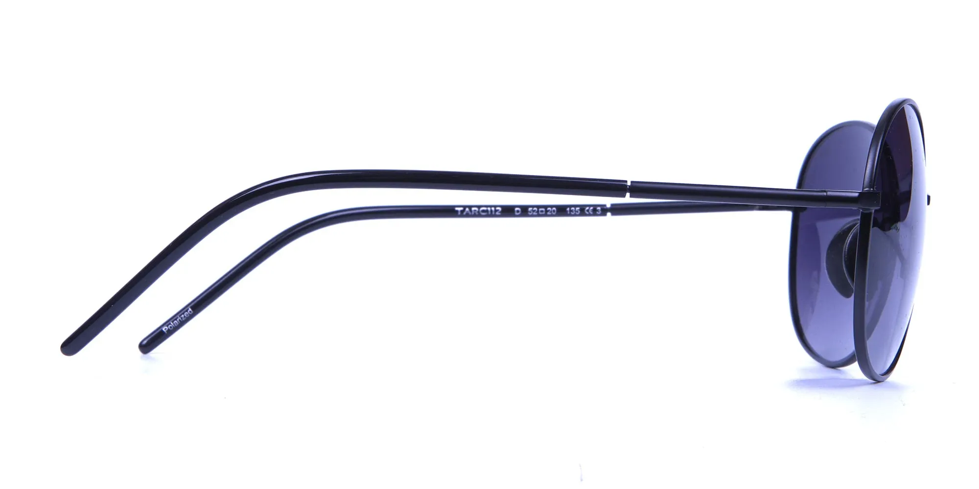 Black & Grey Sunglasses Round Frame