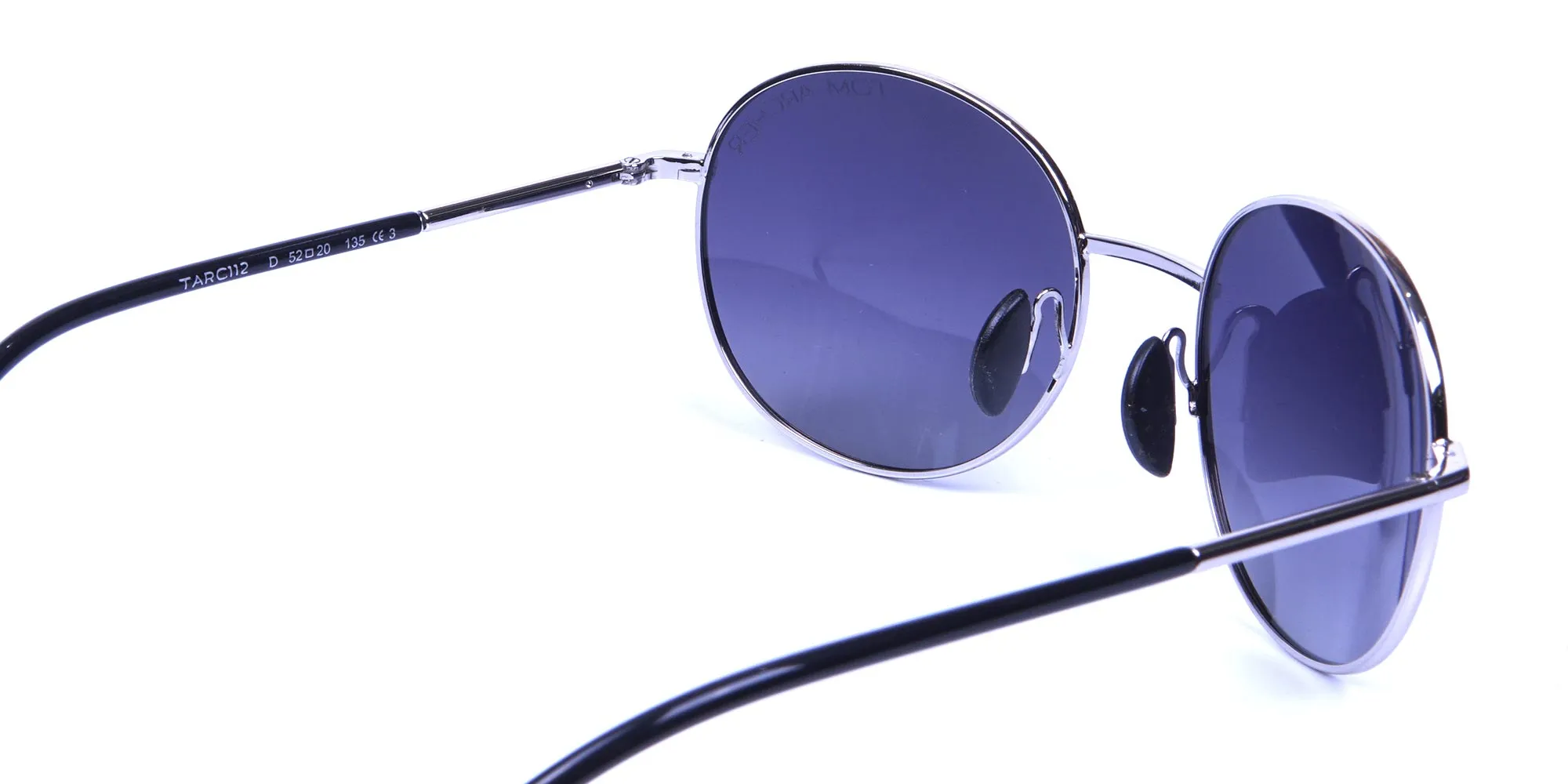 Silver Sunglasses Round Frames -1