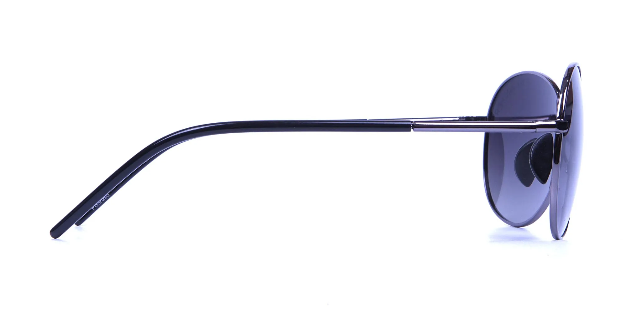 Gunmetal Sunglasses for Narrow Faces -1
