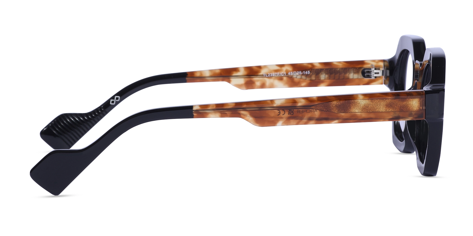 Black Tortoiseshell Glasses-4