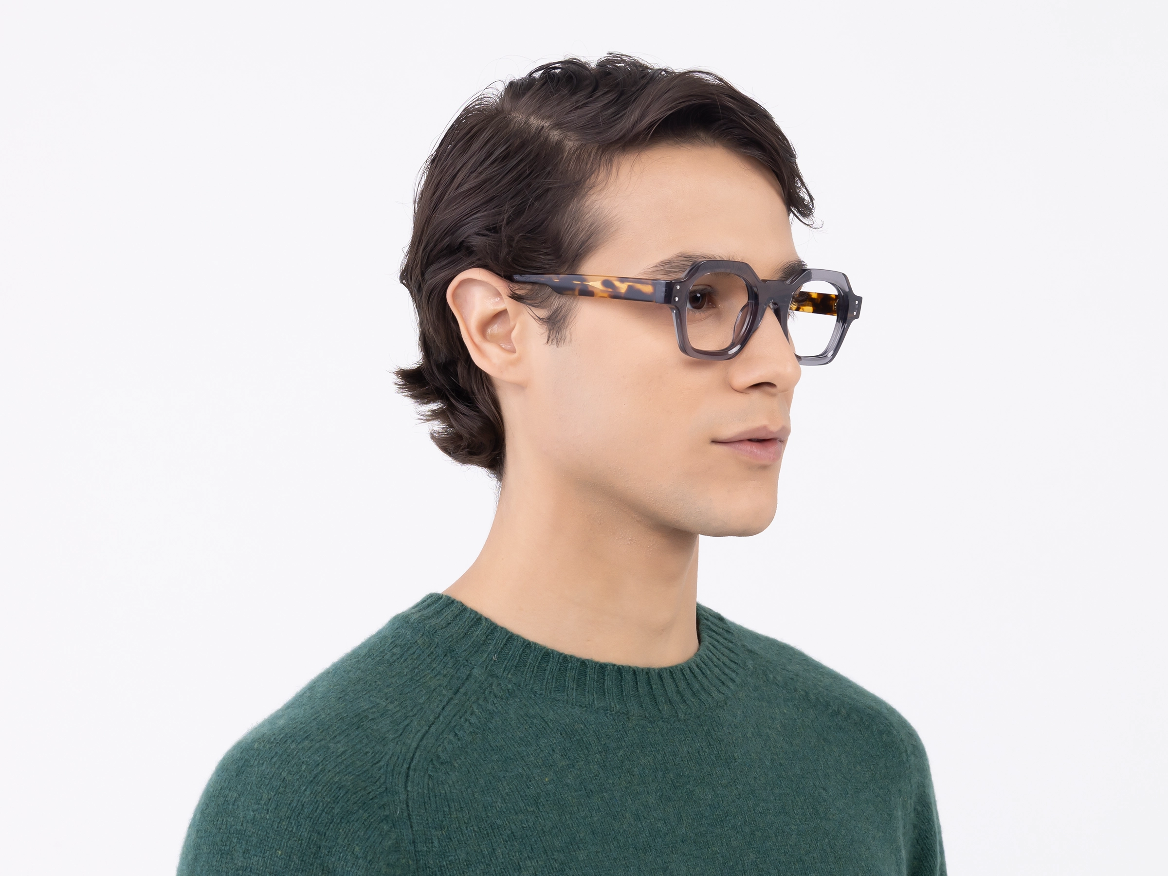Grey Tortoise Glasses