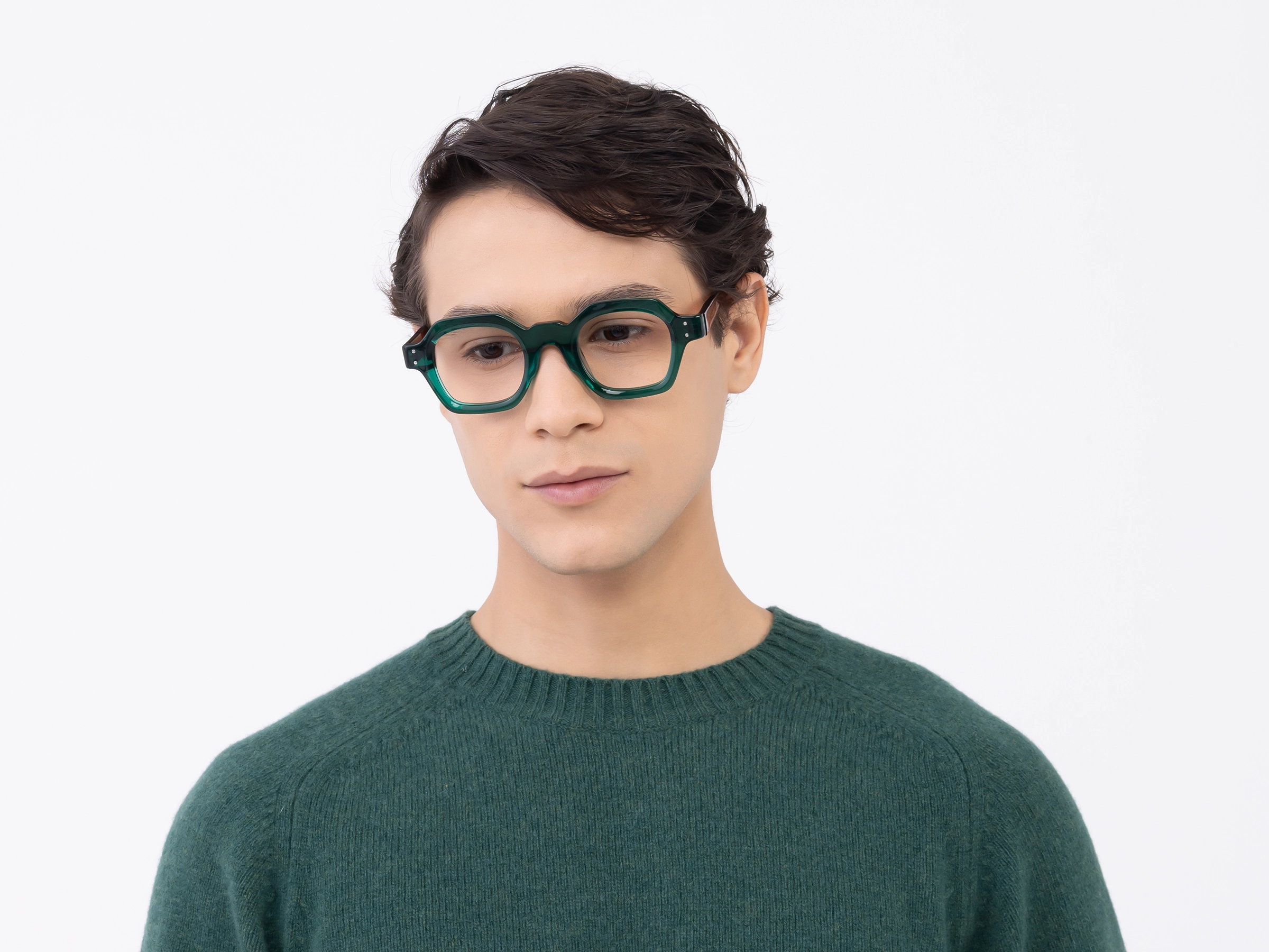 Emerald Green Glasses