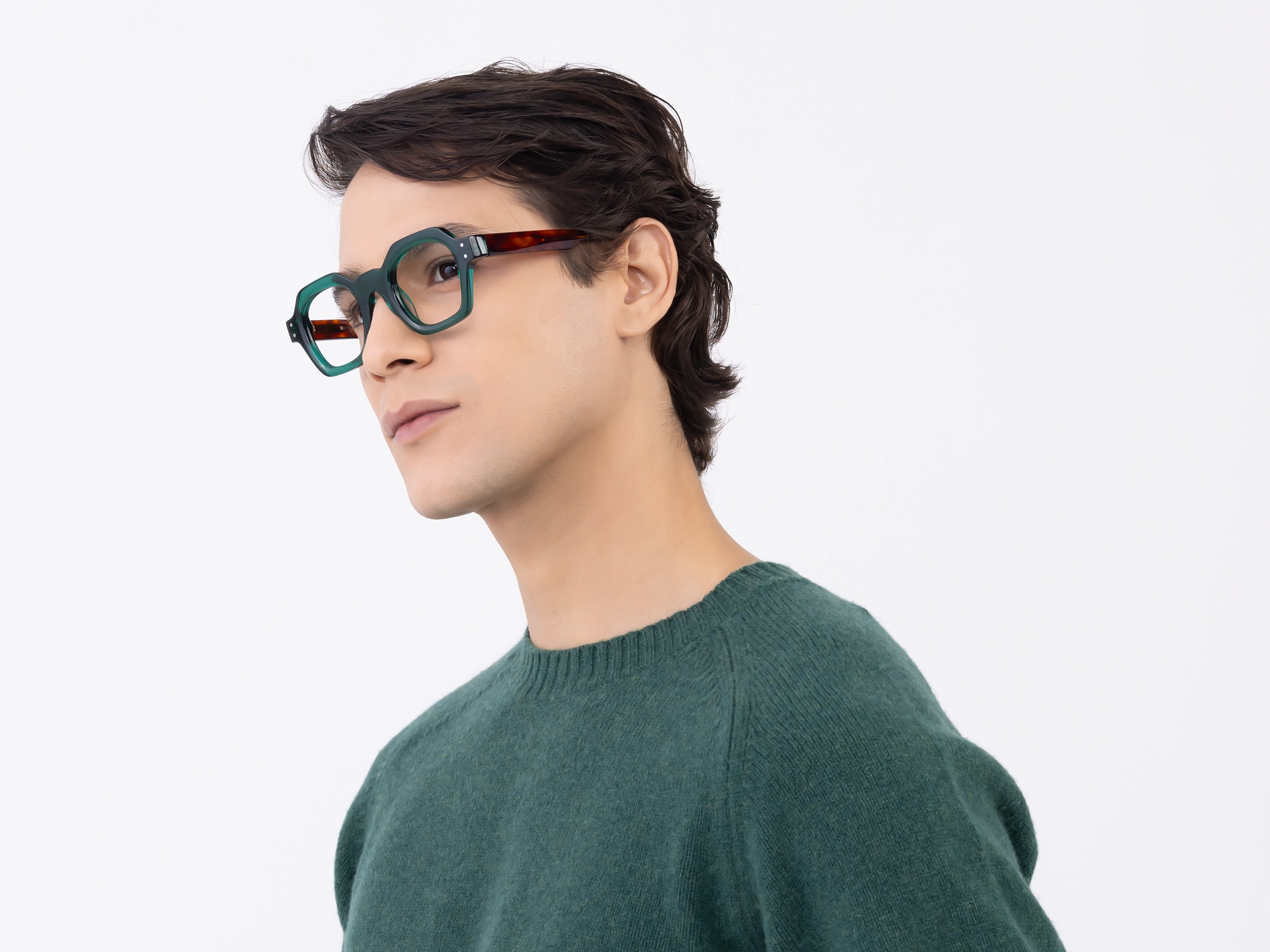 Emerald Green Glasses