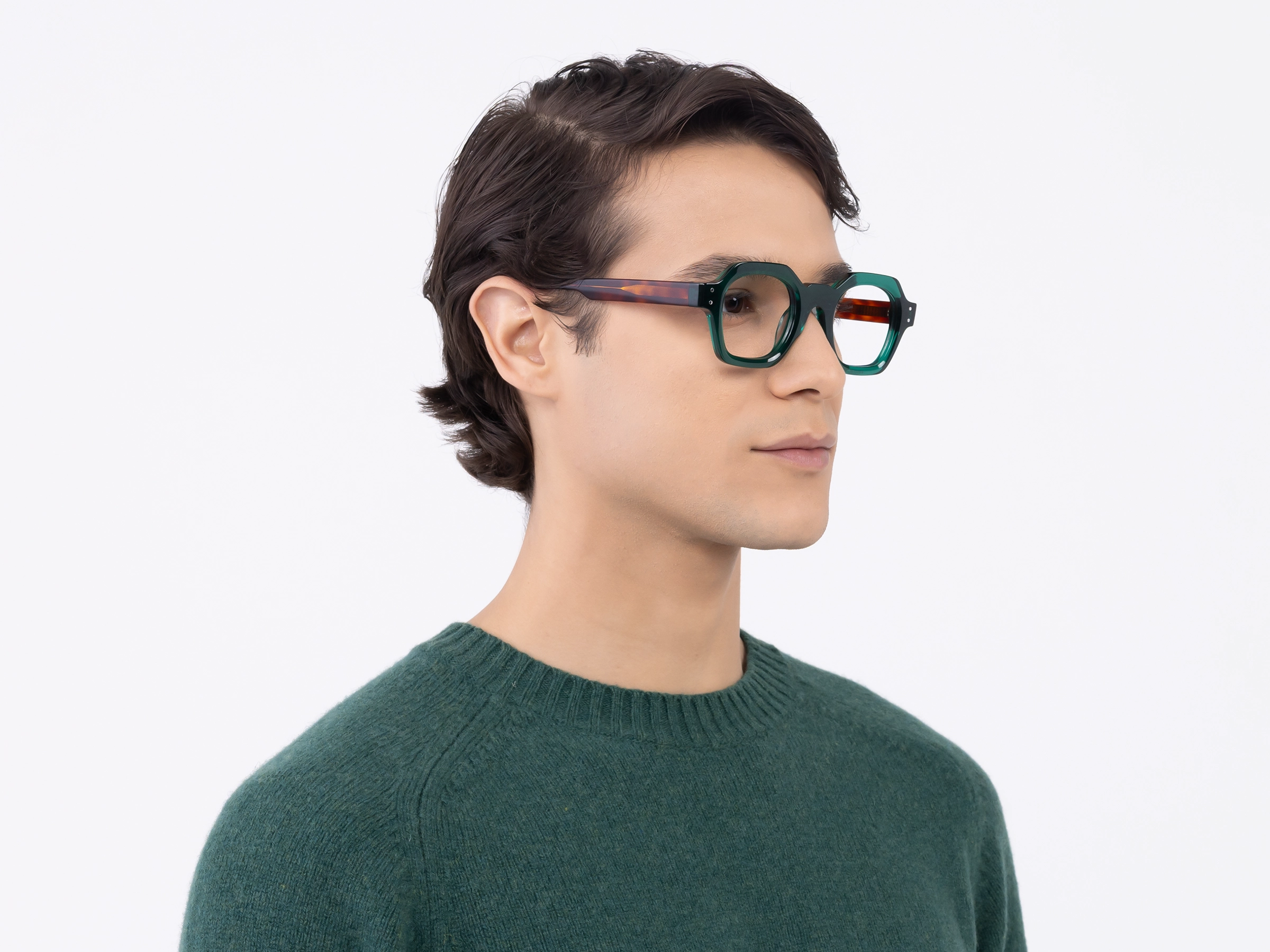 Emerald Green Glasses