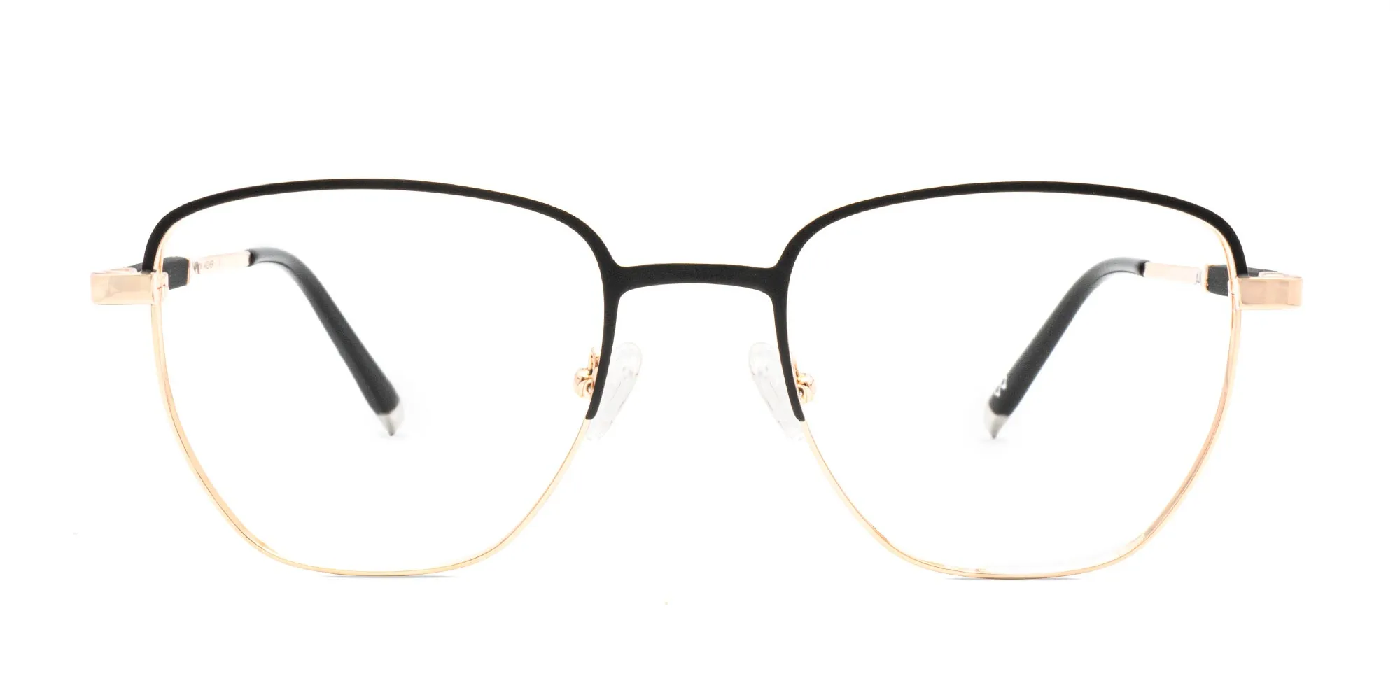 Metal Frame Two Tone Glasses02