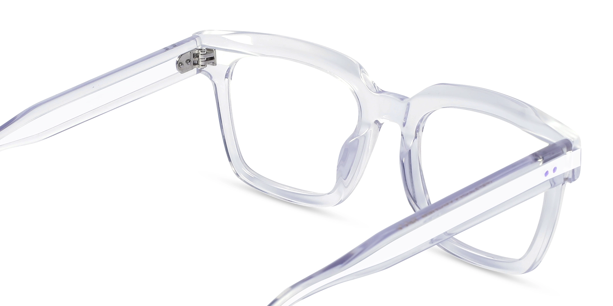 Clear White Glasses 5