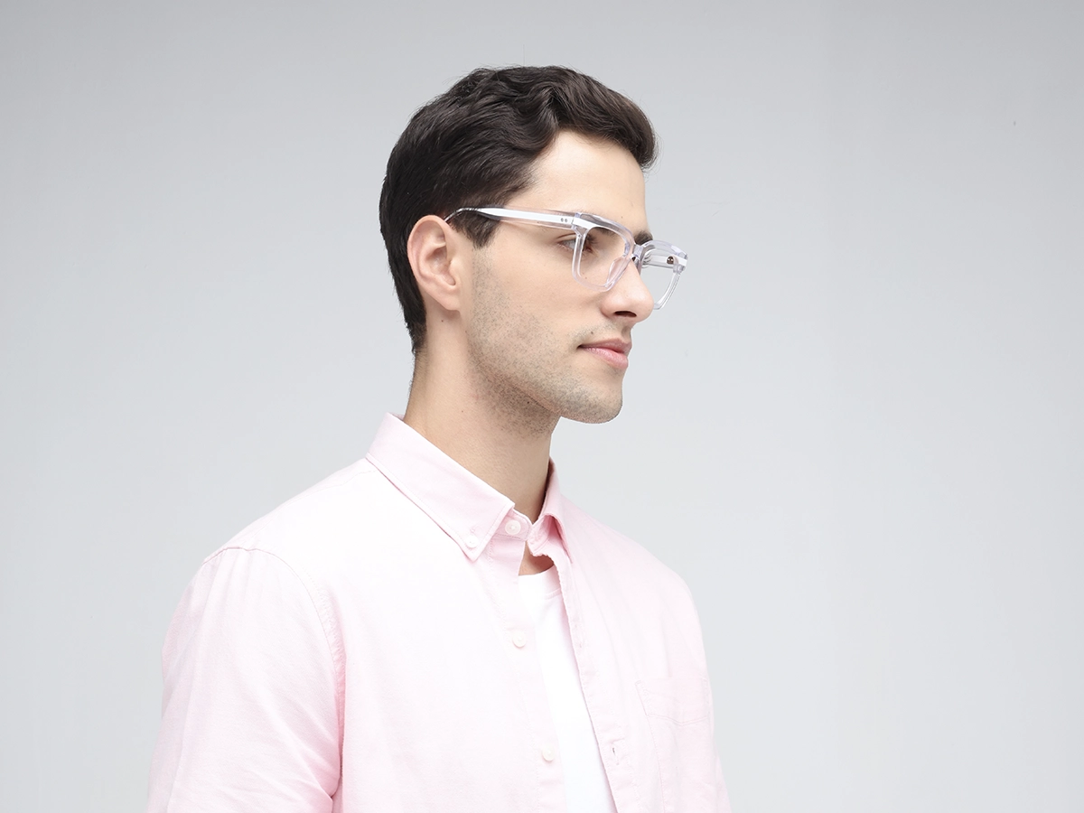 Clear White Glasses 43