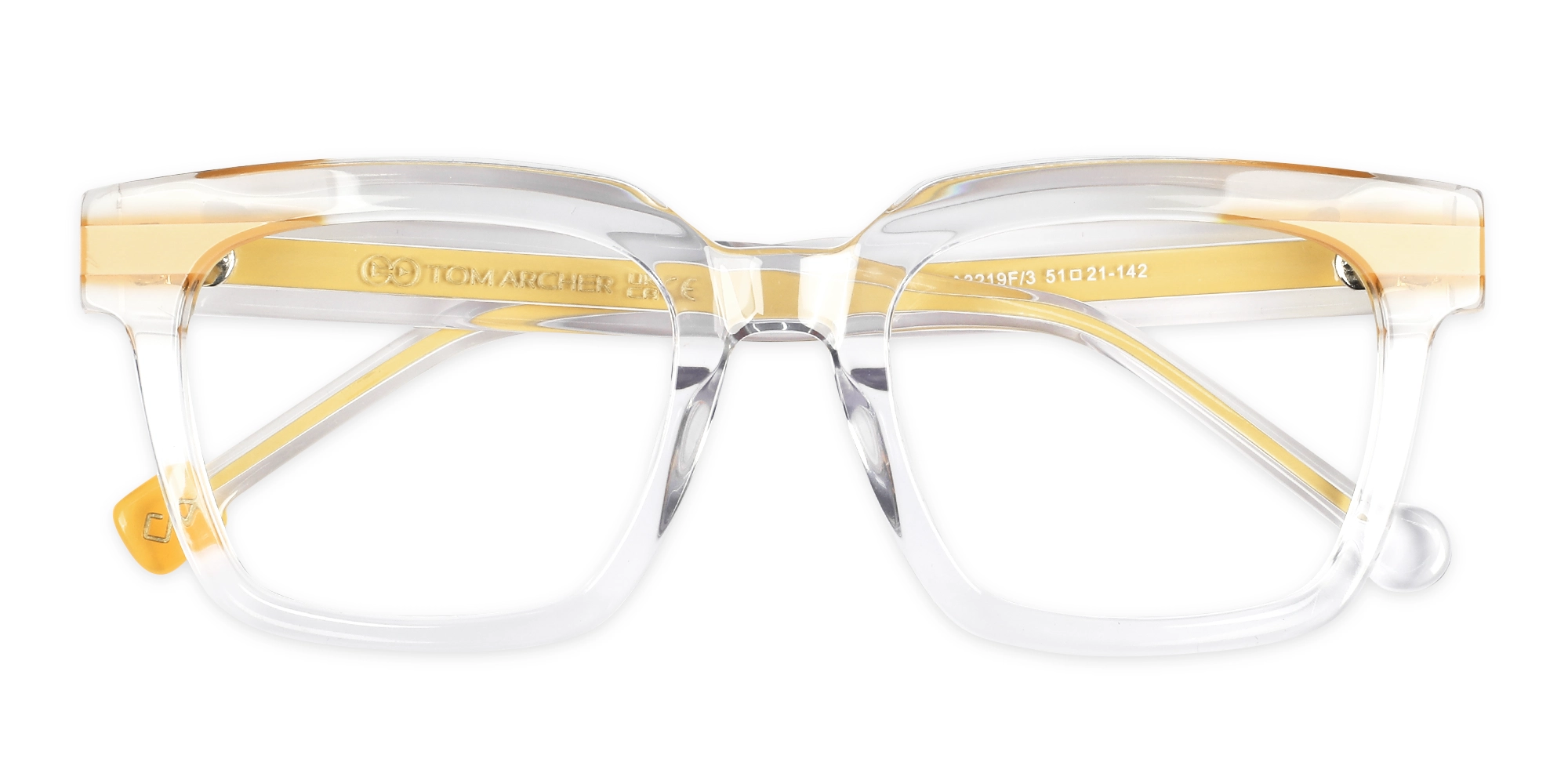 Clear Yellow Glasses 6