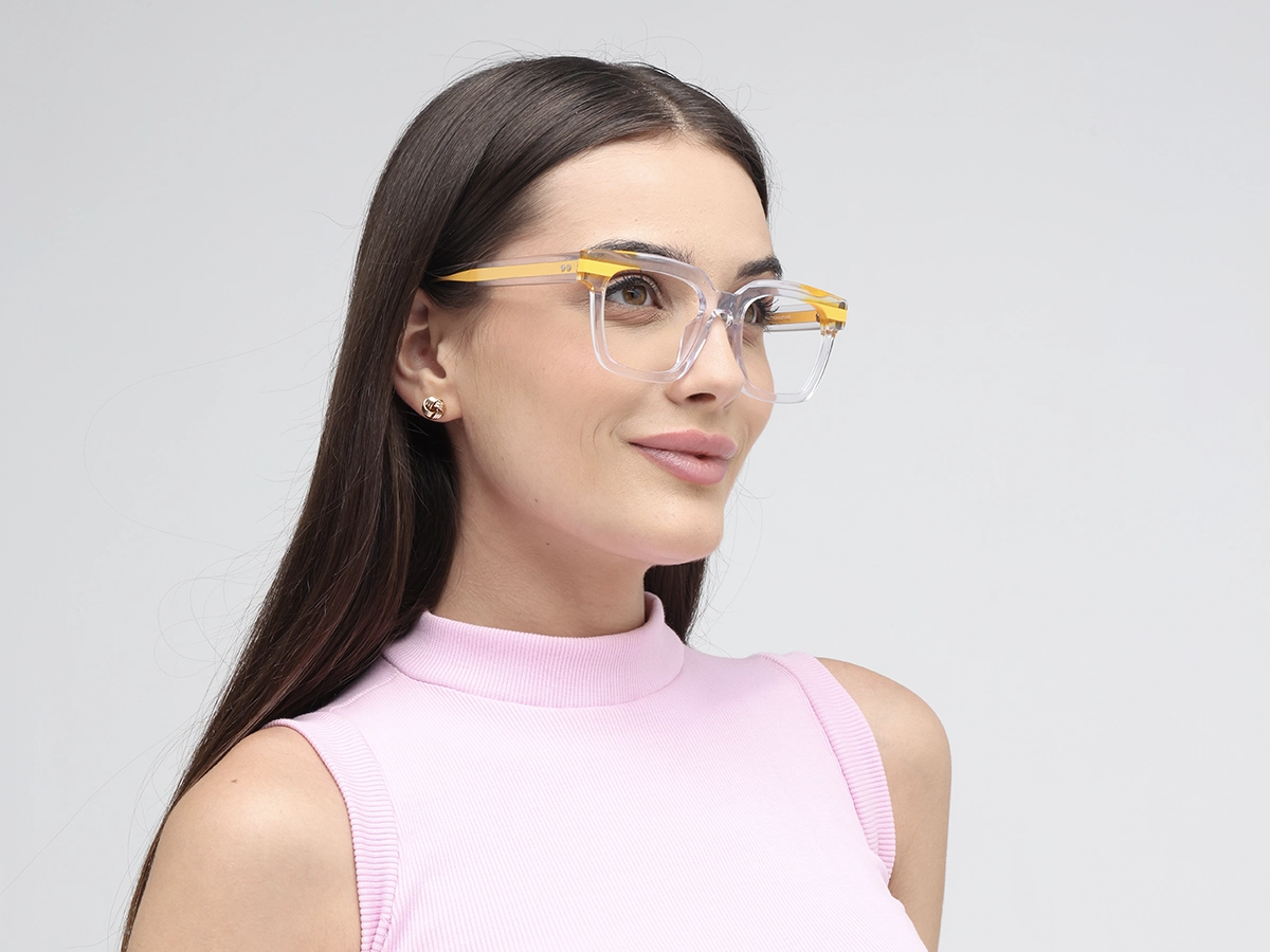 Clear Yellow Glasses 53