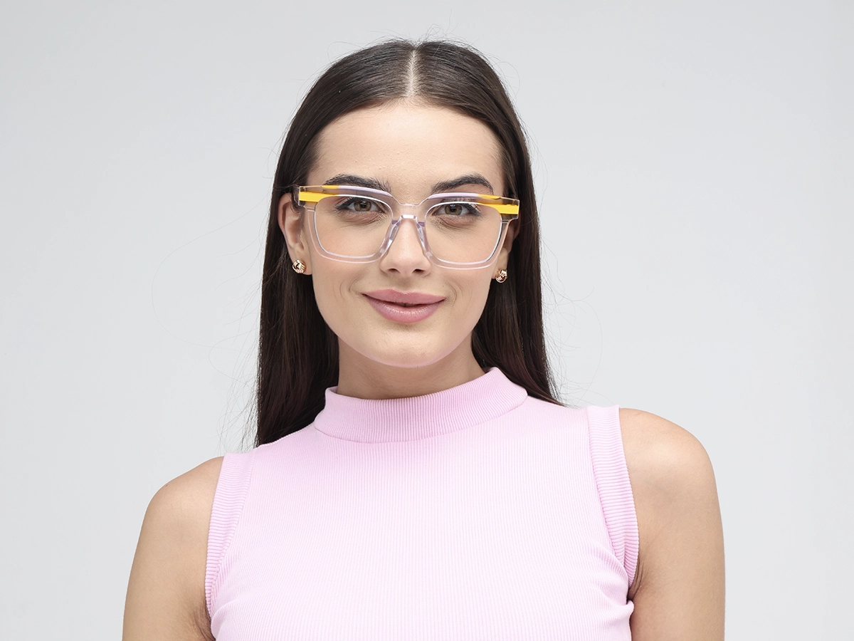 Clear Yellow Glasses 51