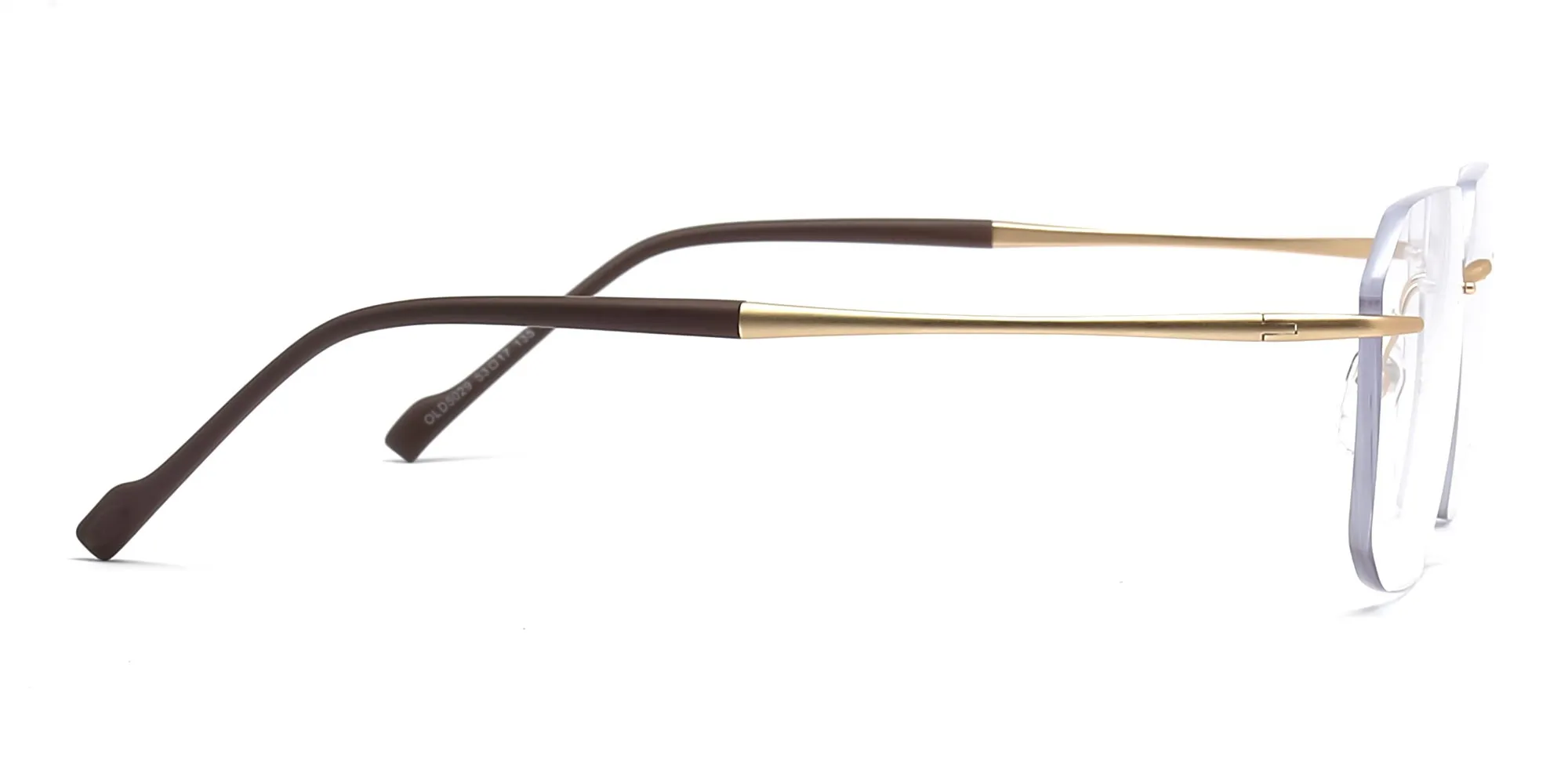 gold rimless glasses-2