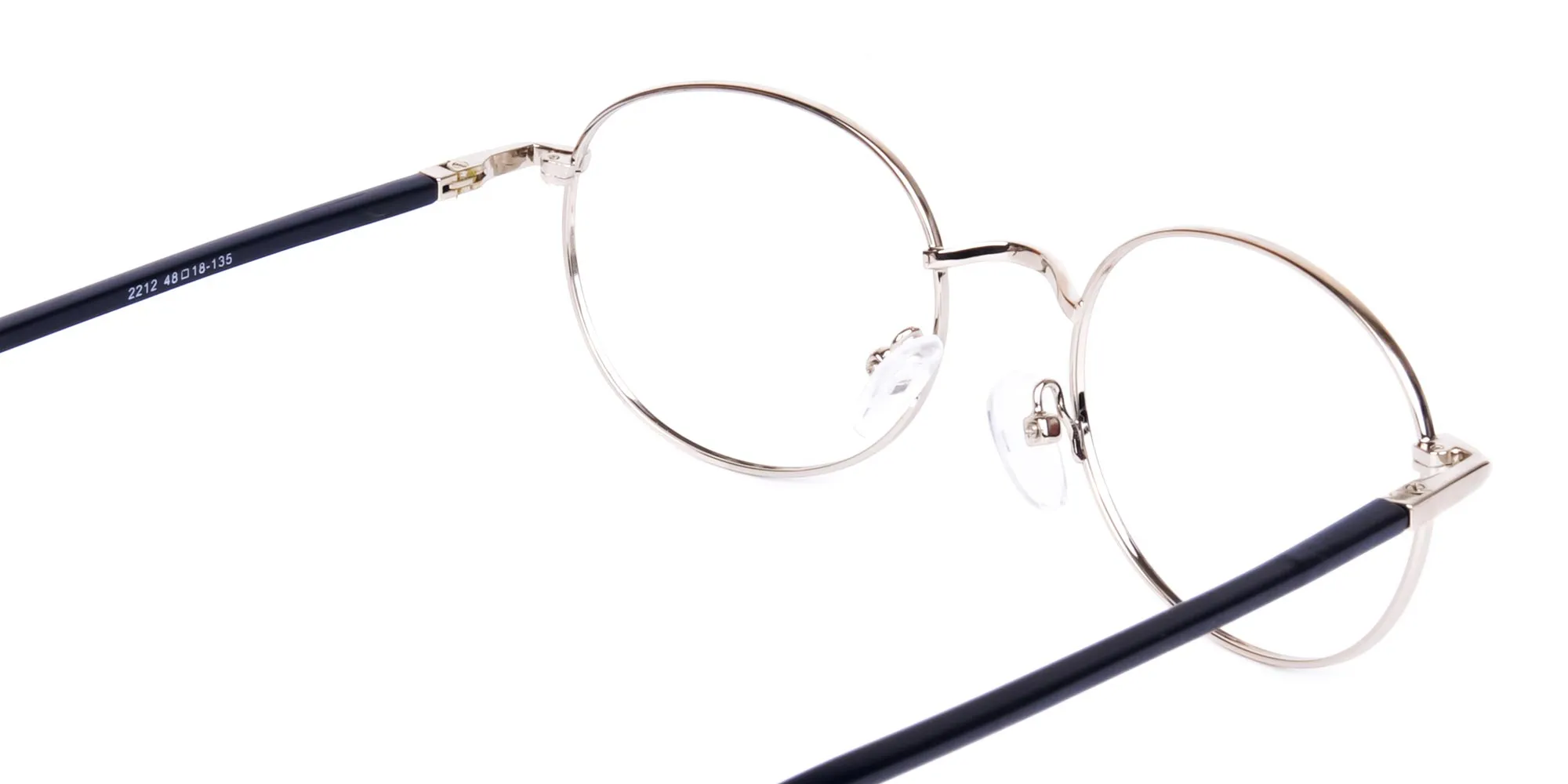 titanium round glasses-2