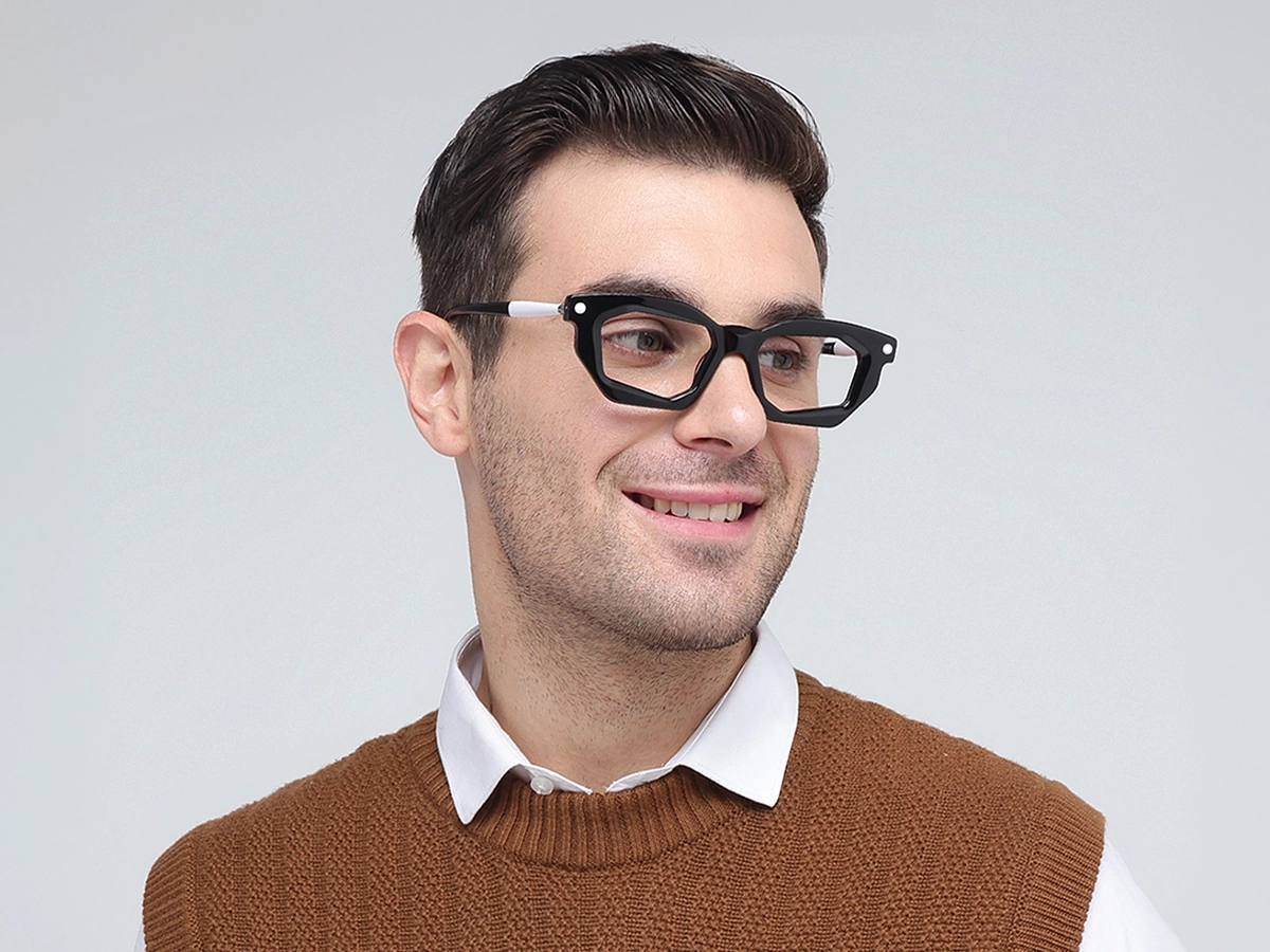 Rectangular Cat Eye Glasses Frame 41