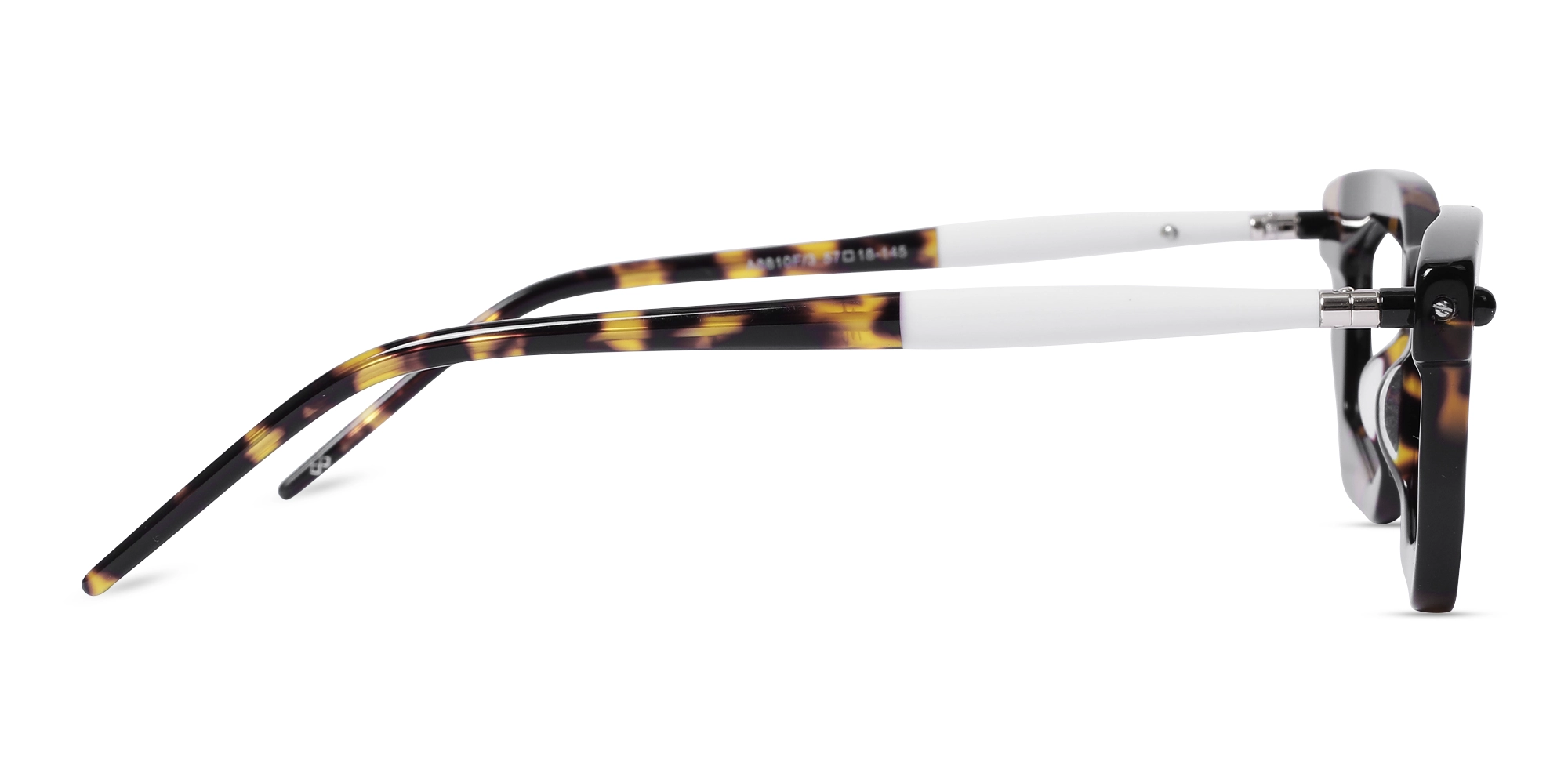 Havana Tortoise Rectangle Cat Eye Eyeglasses 4