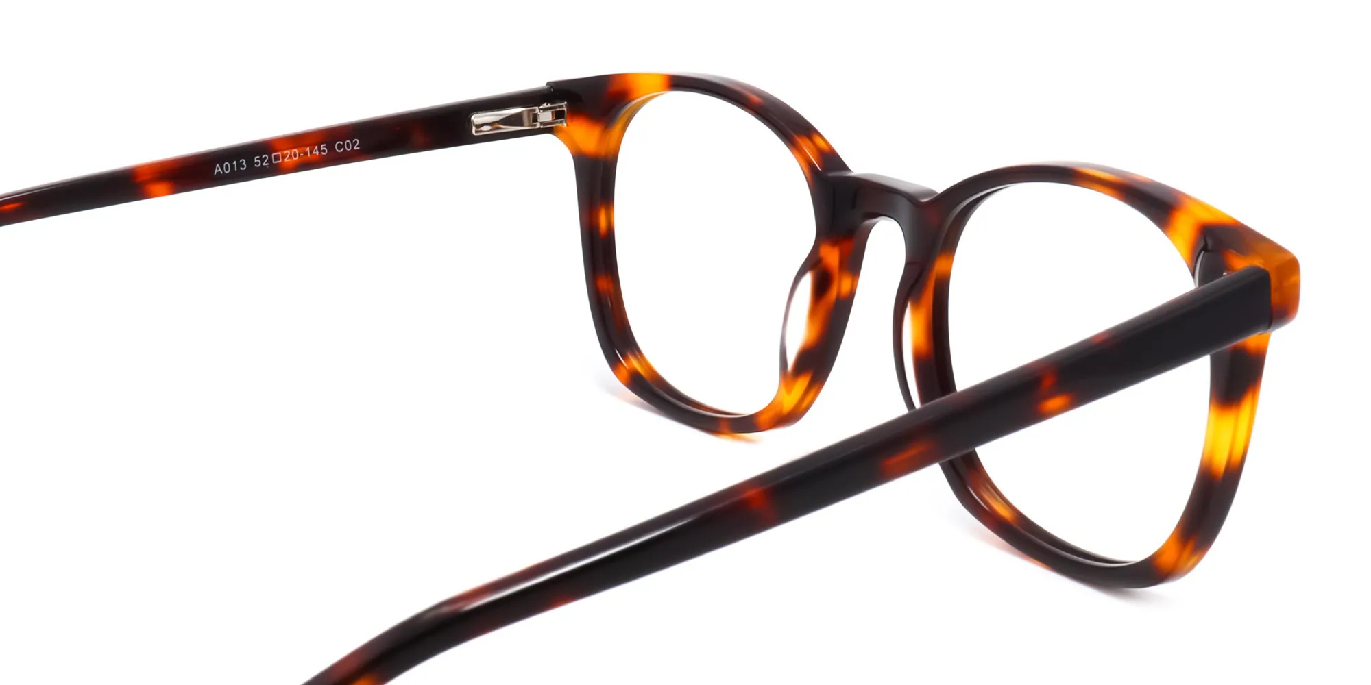 Tortoise shell Thin Frame Glasses-2