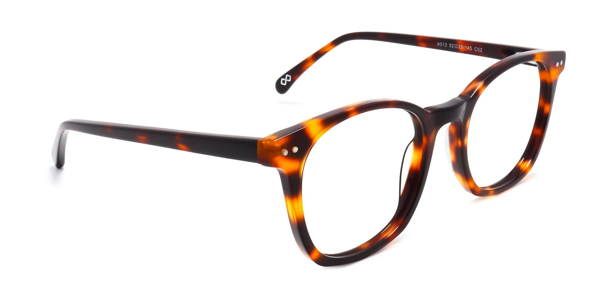 Tortoise shell Thin Frame Glasses-2
