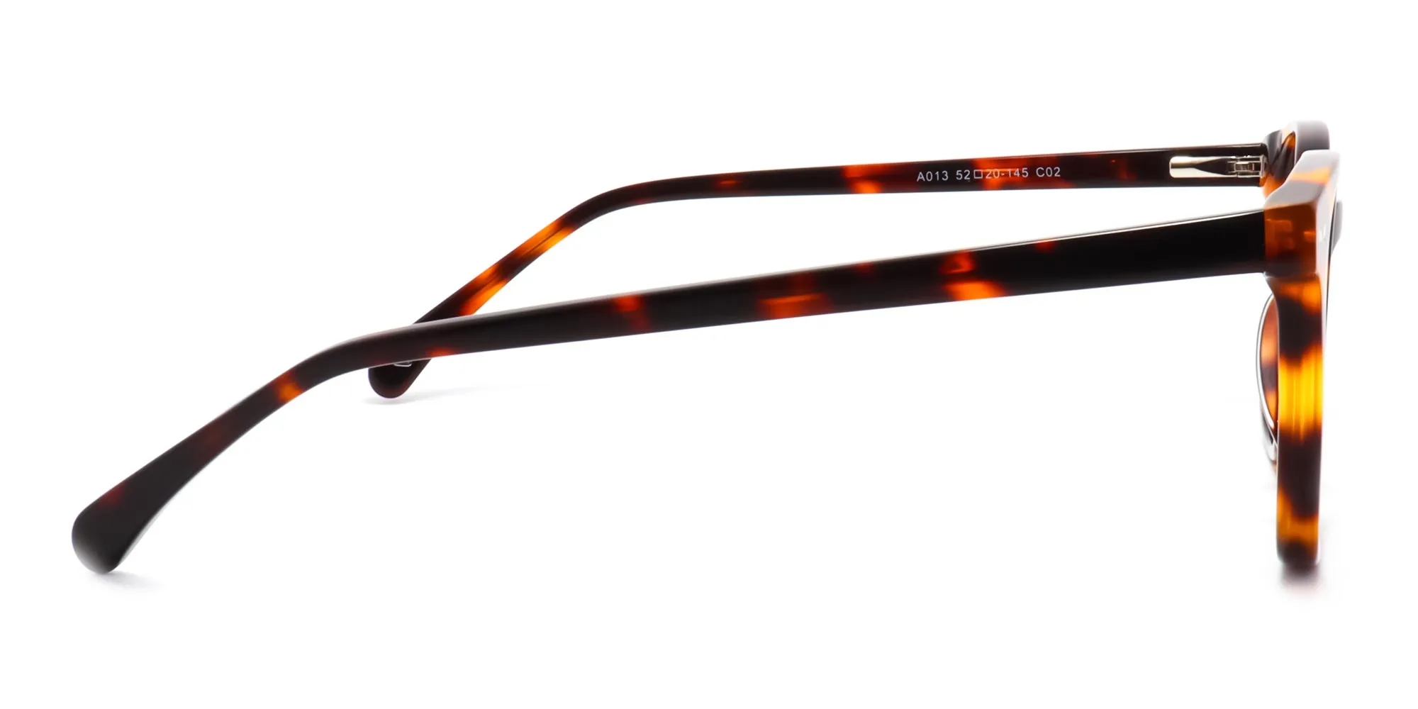 Tortoise shell Thin Frame Glasses-2