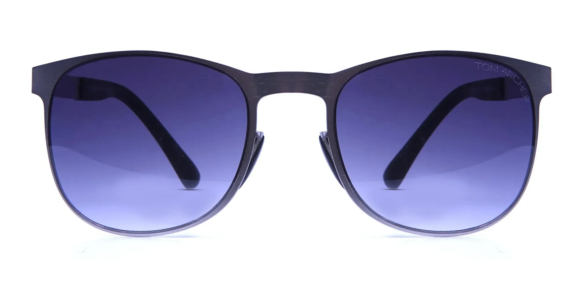 Silver Framed Sunglasses -1
