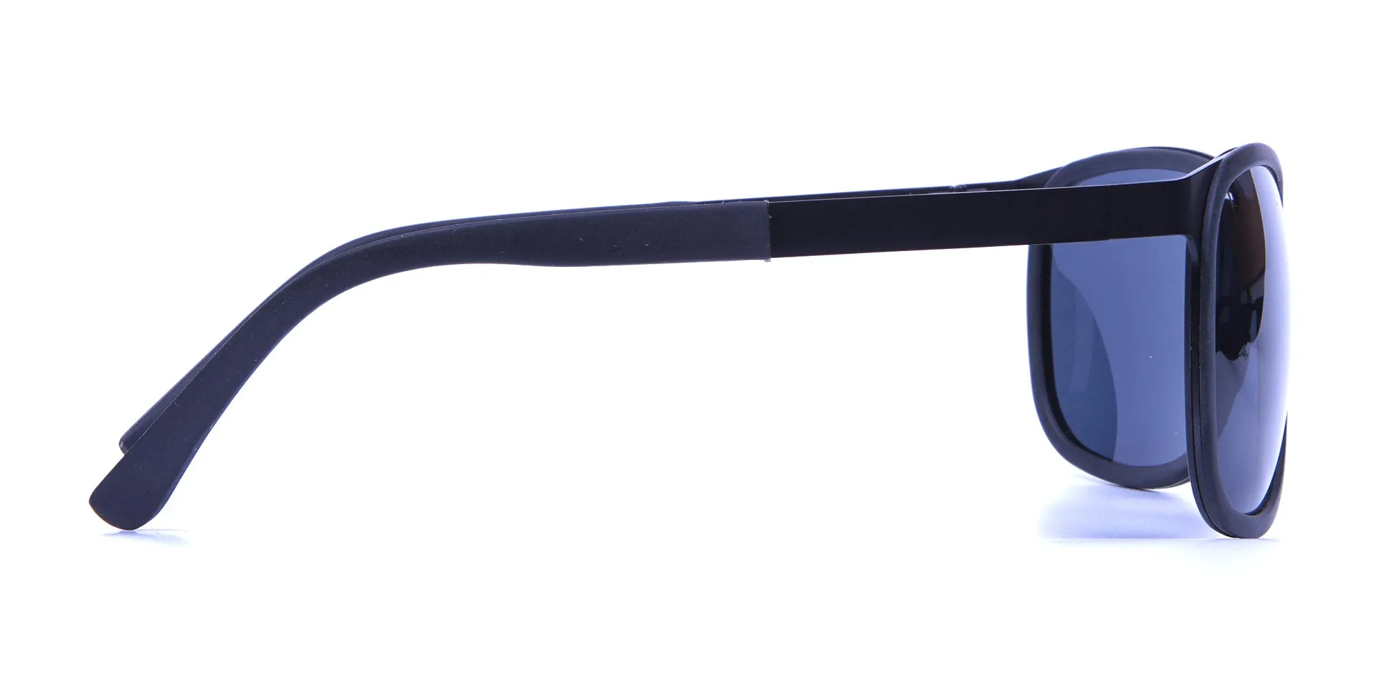Subtle Black Square Sunglasses -1