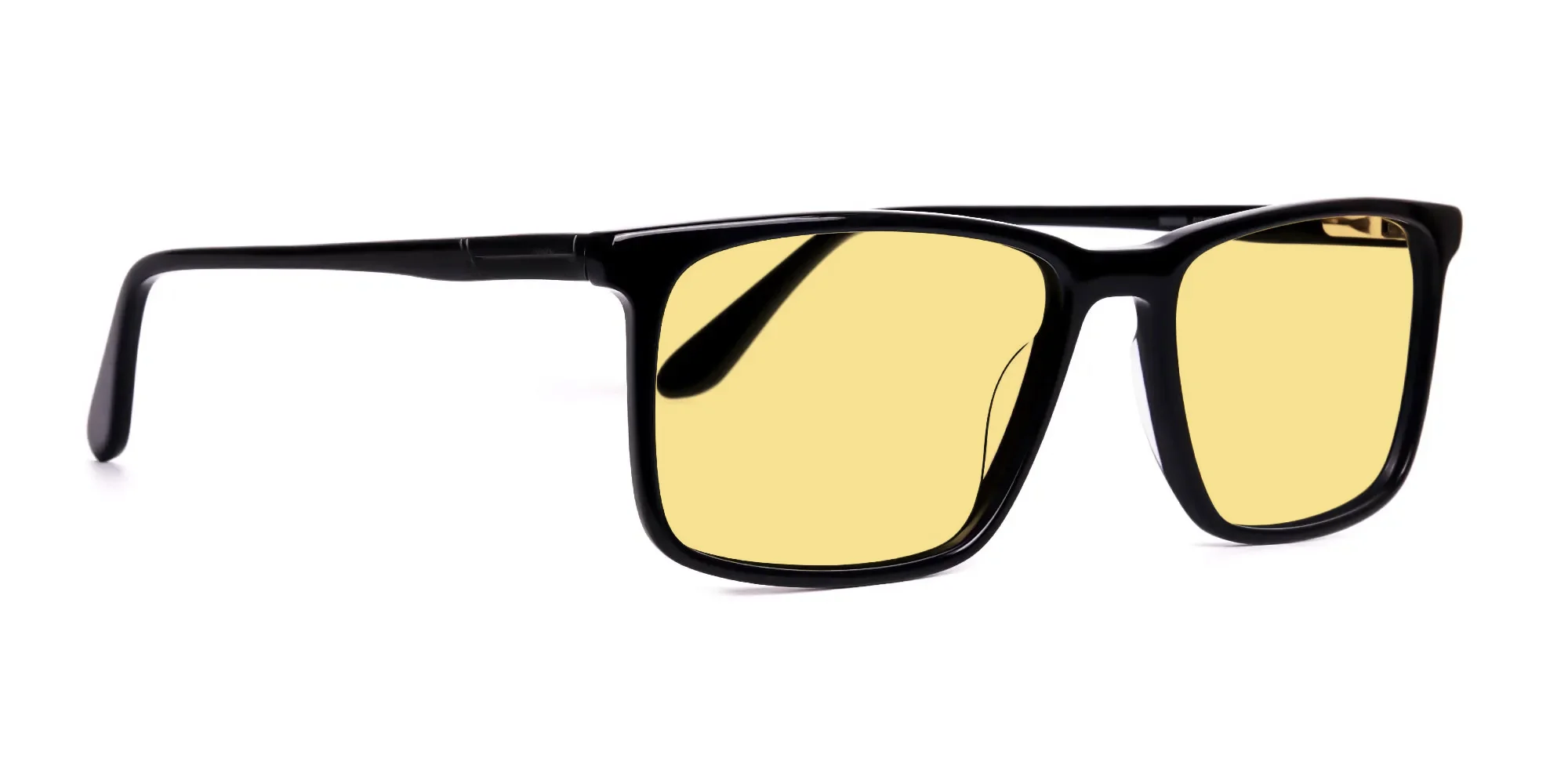 Black And Yellow Sunglasses-2