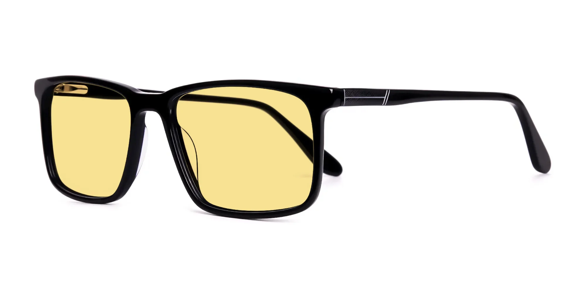 Black And Yellow Sunglasses-3