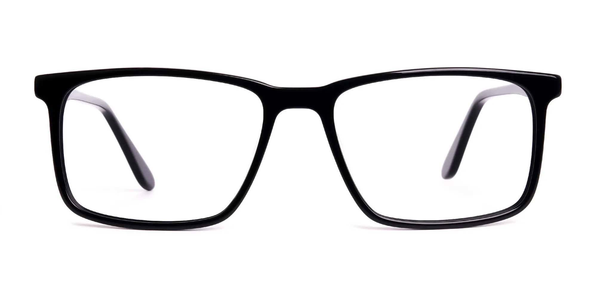designer black full rim rectangular glasses frames-2