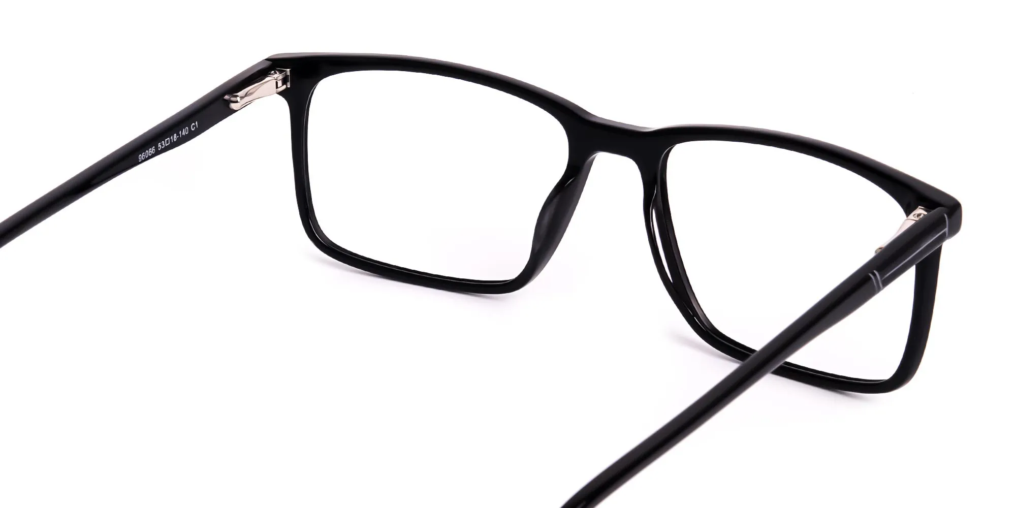 designer black full rim rectangular glasses frames-2