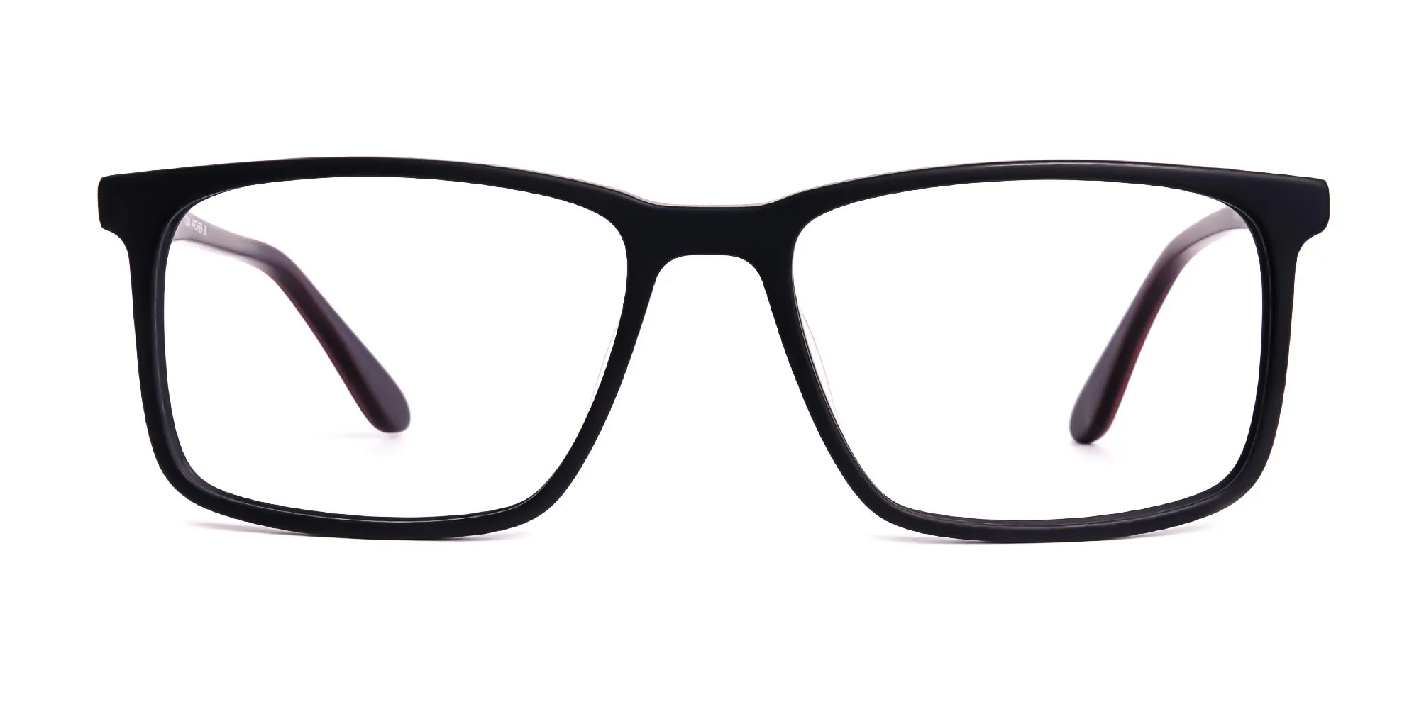 classic matte black full rim rectangular glasses frames-2 classic matte black full rim rectangular glasses frames-2