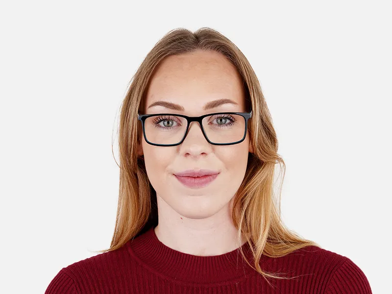black teal full rim rectangular glasses frames-2