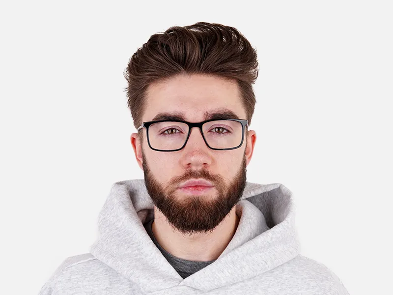 black teal full rim rectangular glasses frames-2