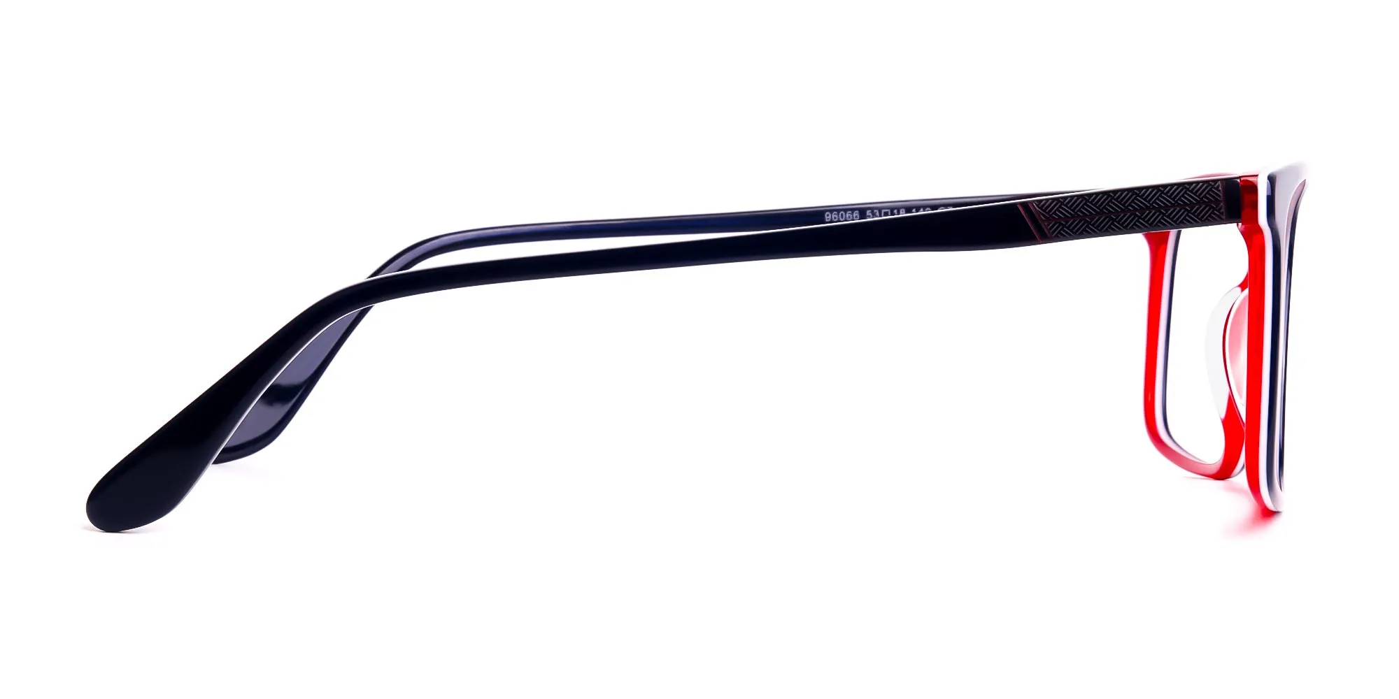 blue and red full rim rectangular glasses frames-2