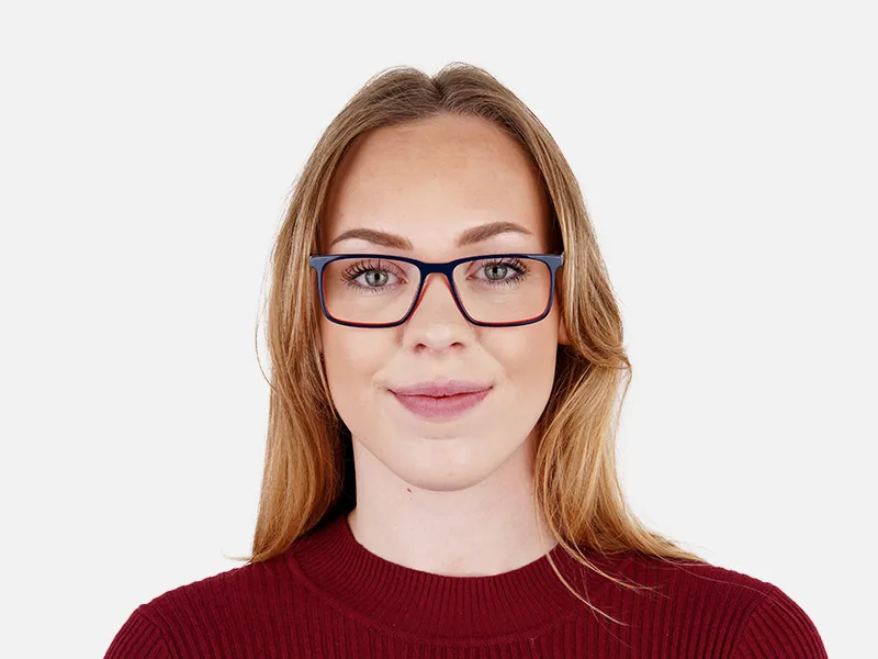 blue and red full rim rectangular glasses frames-2