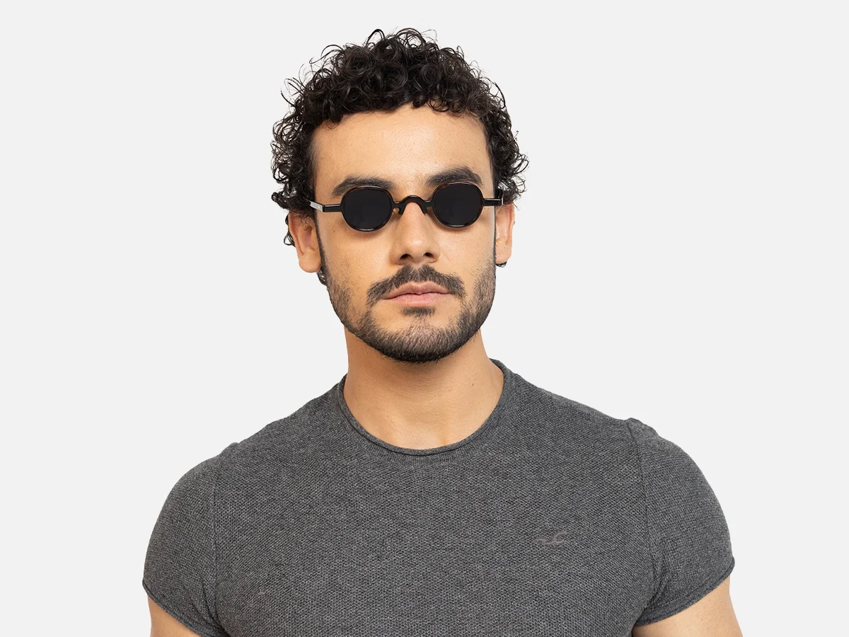 Tiny Round Sunglasses-41