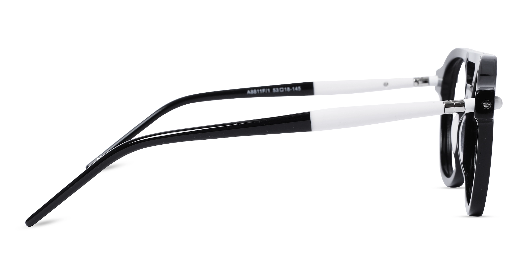 Round Double Bridge Glasses 4