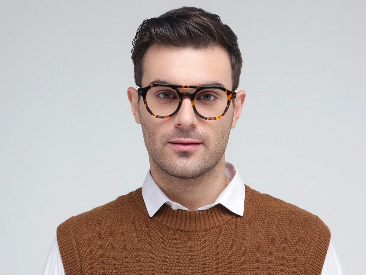 Round Tortoise Shell Reading Glasses 41