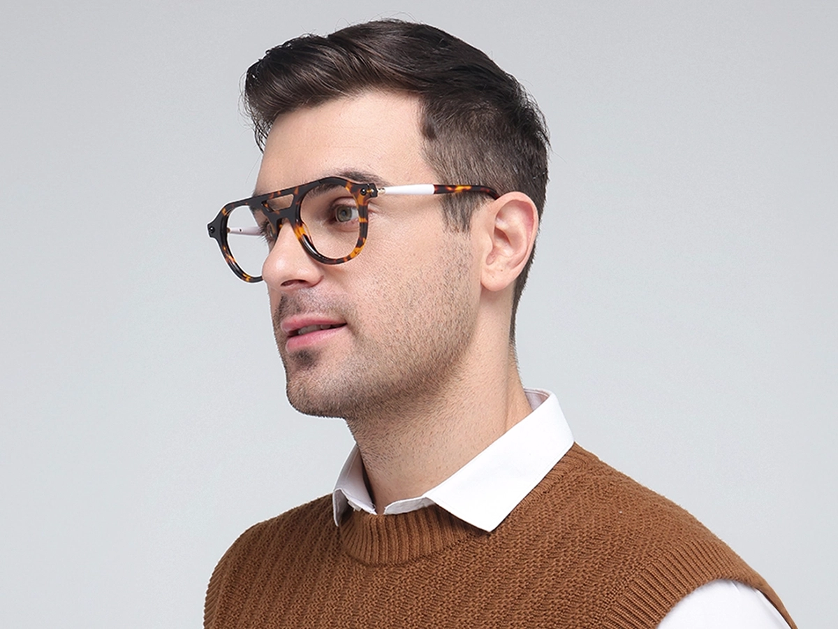 Round Tortoise Shell Reading Glasses 43