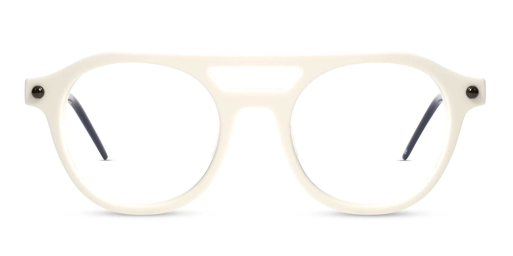 White Circle Glasses 1 White Circle Glasses 1