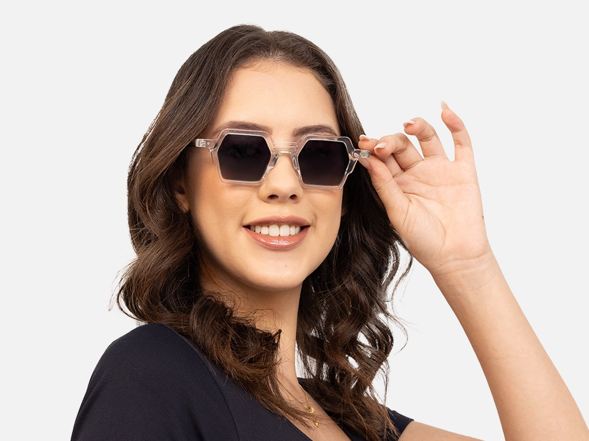 Clear Frame Sunglasses Polarized-54